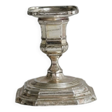 Small antique metal candle holder