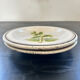 Collection de 2 plats botaniques made in Italy