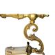 5-arm chandelier + 4 wall sconces MD bronze Louis XV style