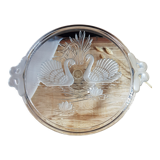 Plat de présentation en verre