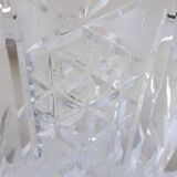 Cut crystal vase