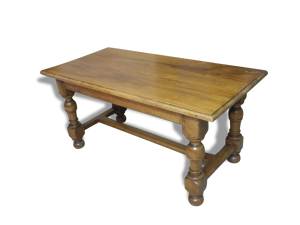 table basse en noyer