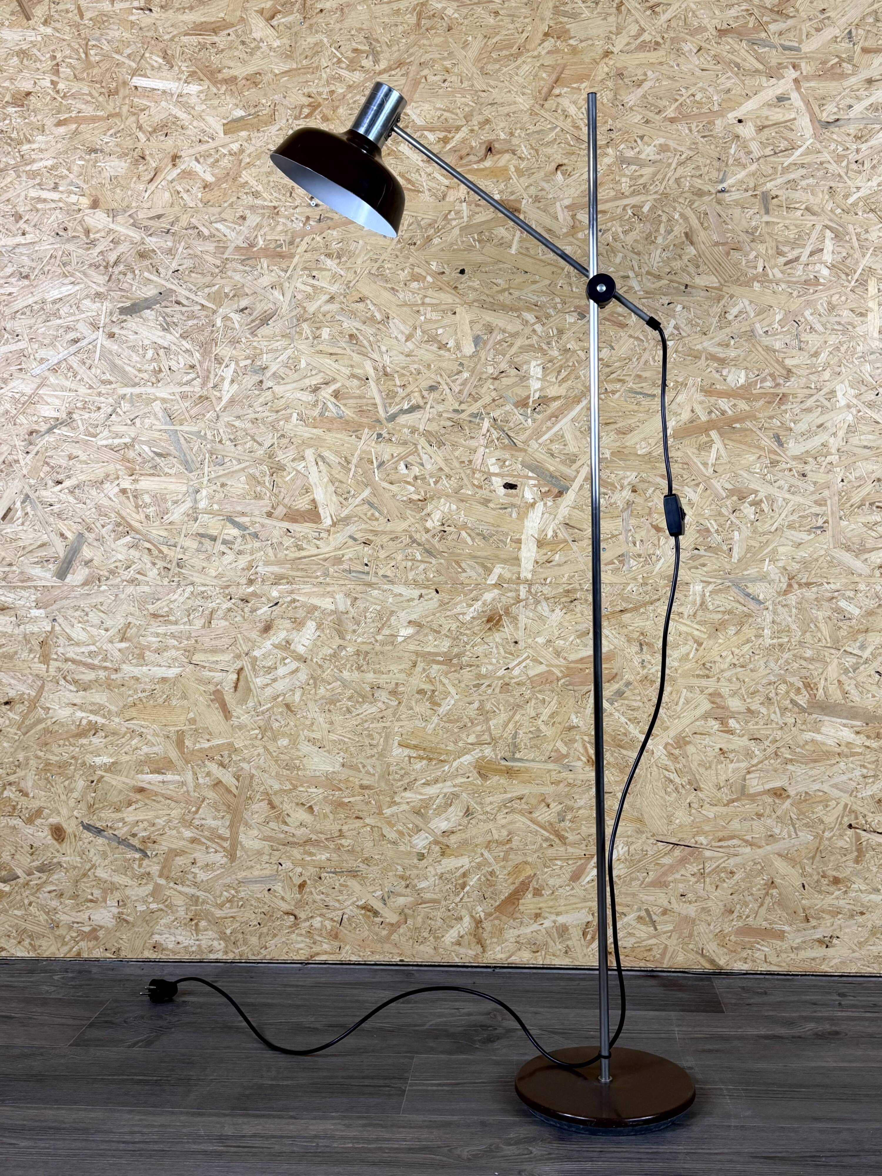 1960s 1970s Floor Lamp Mid-Century Space Age Design Metal