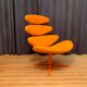 Corona Sepctrum armchair, model EJ 5-S, designed by Poul M. Volther, Erik Jørgensen, Denmark.