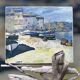 Petit tableau reproduction Port de La Ponche Saint Tropez
