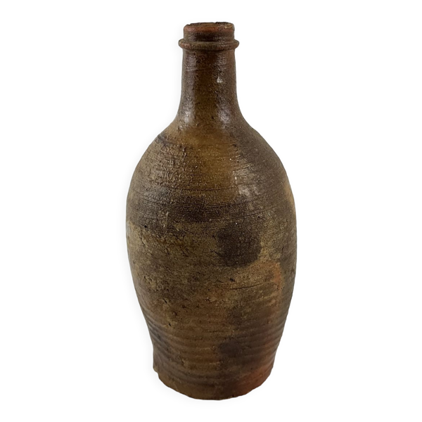 Bouteille en grès de Puisaye XIXème — Beyit