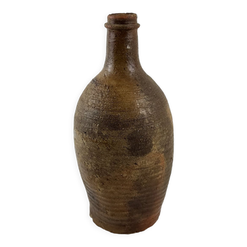 Bouteille en grès de Puisaye XIXème