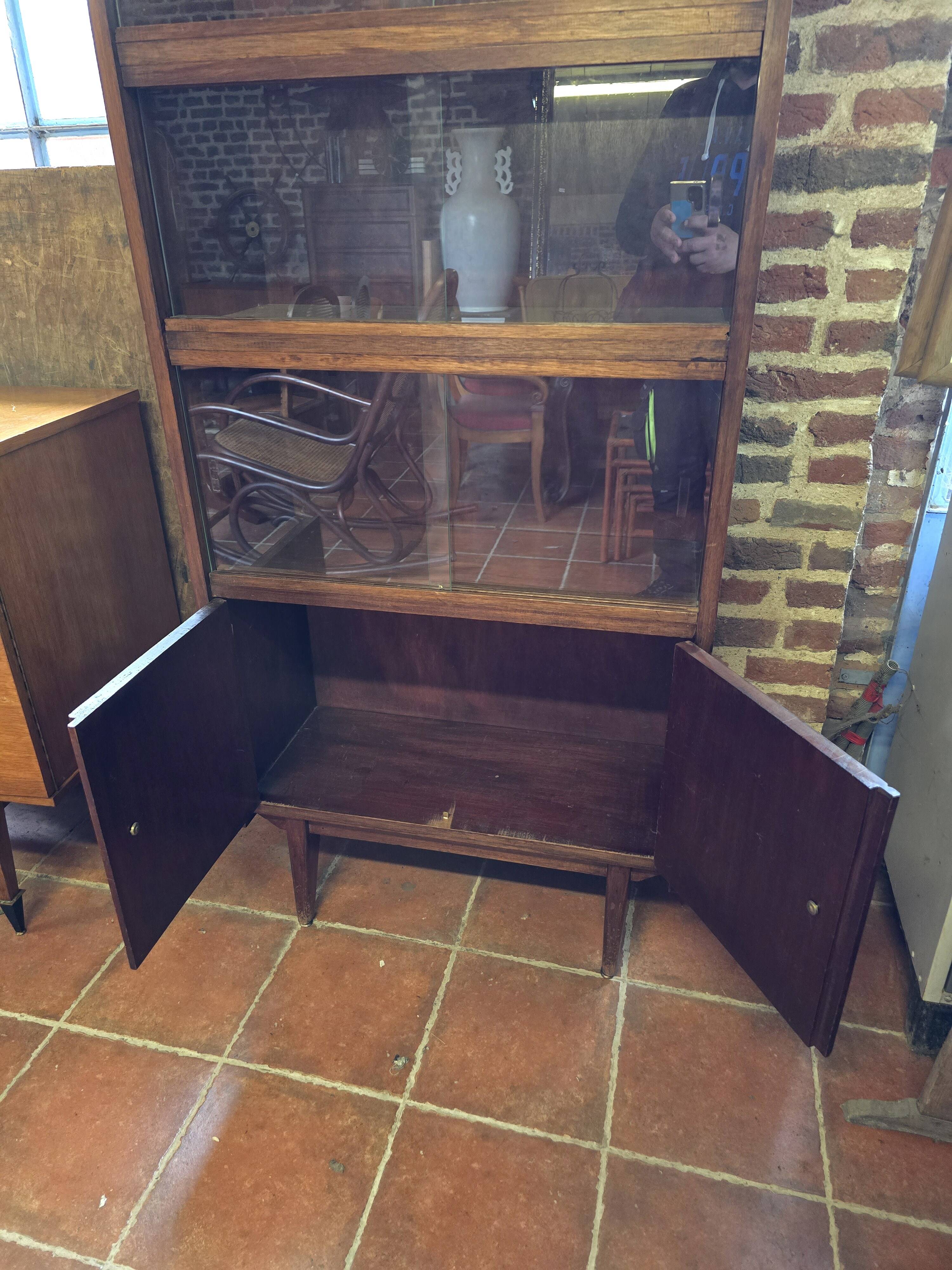 Vintage teak bookcase from the 60s