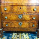 Secretary period Empire in walnut