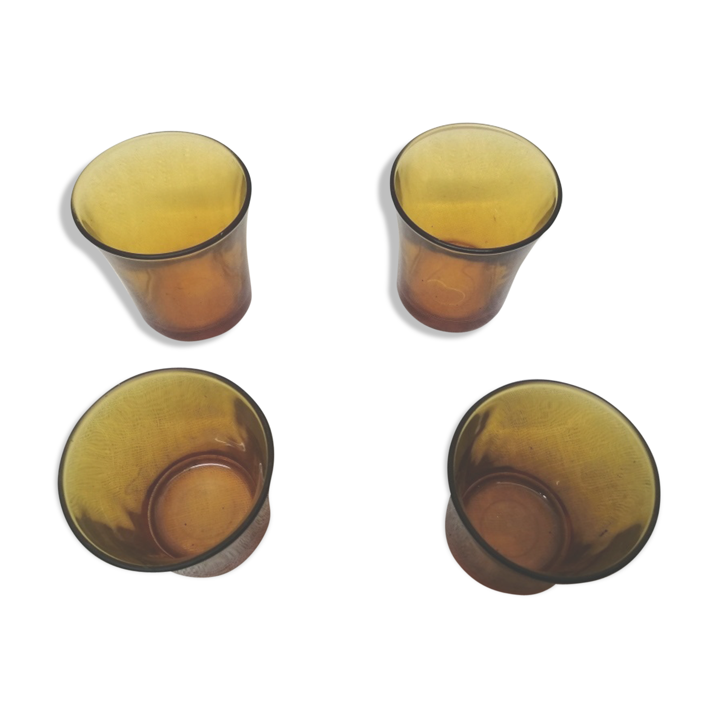 Vereco old vintage glass glass lot of 4