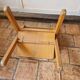 Children's chair in molded plywood from the 60s