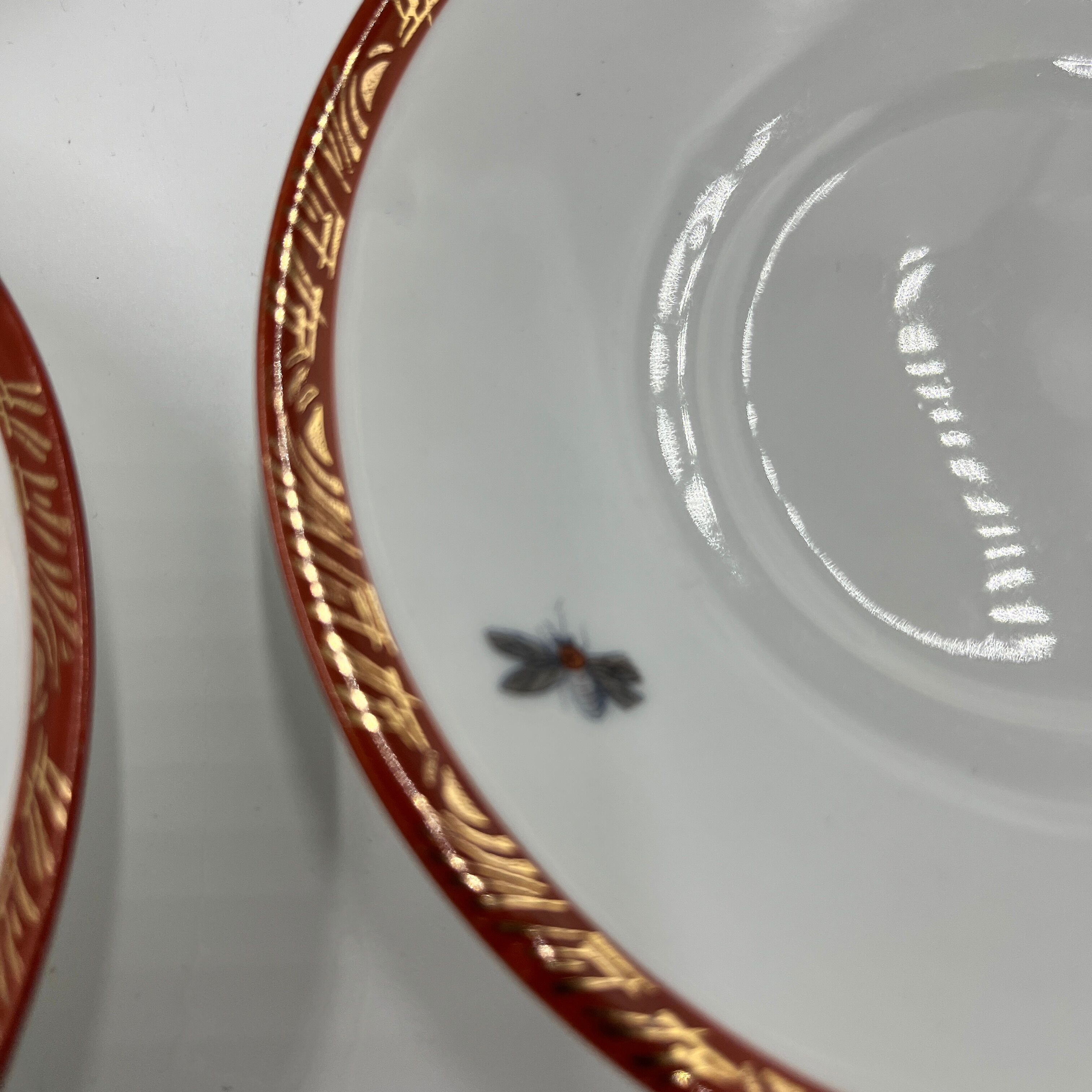 Set of 5 sub-cups Bavaria Japanese décor