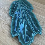 Long dish or platter in Vallauris style.