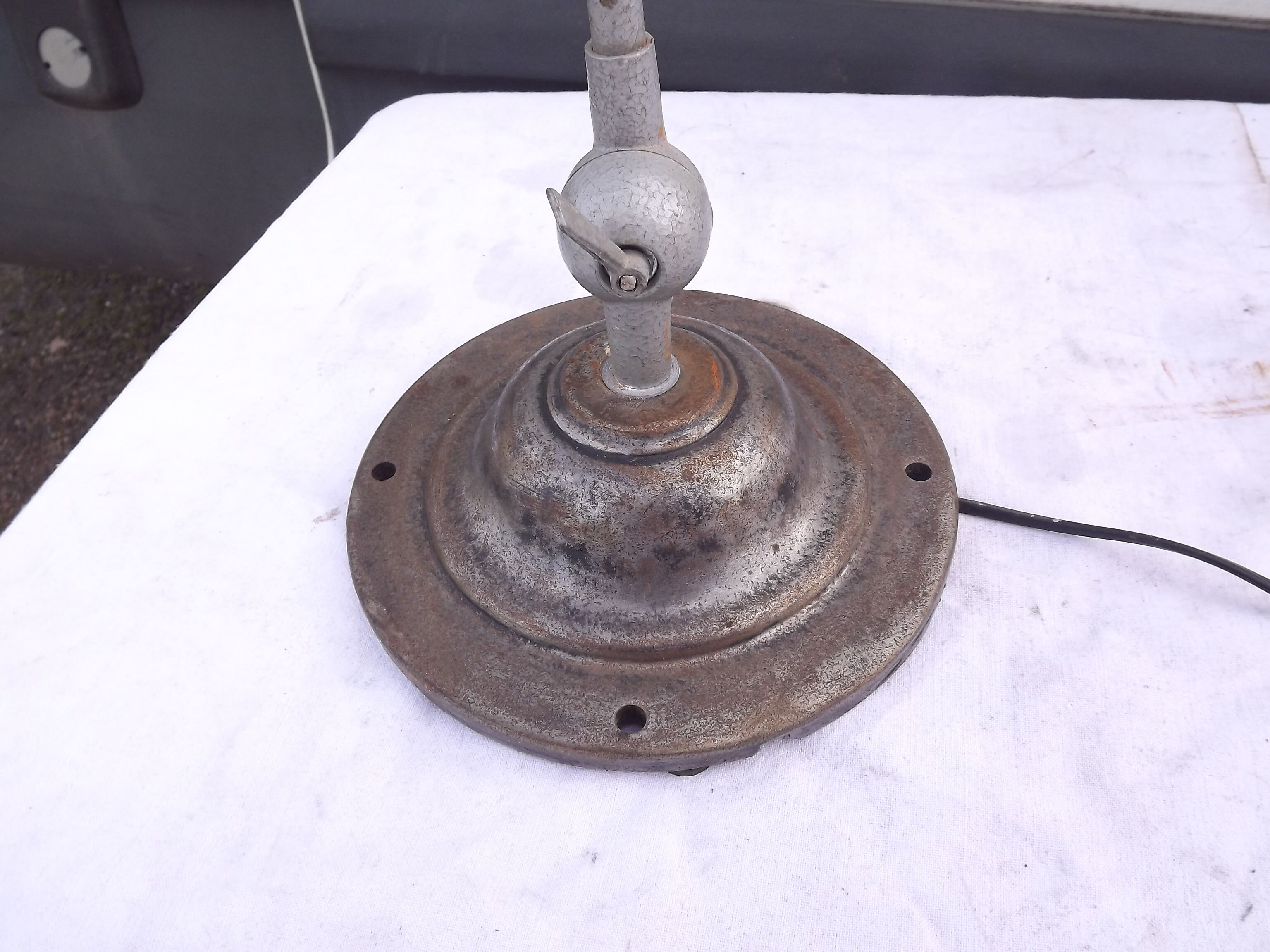 Industrial style lamp from the 60s