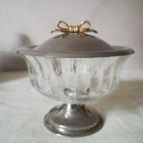 Glass and metal candy