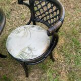 Rattan and bamboo garden furniture from the 70s