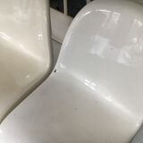 Pair of Verner Panton S chairs in fiberglass, Series 1, 1967