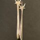Sugar clamp or metal claw ice cube