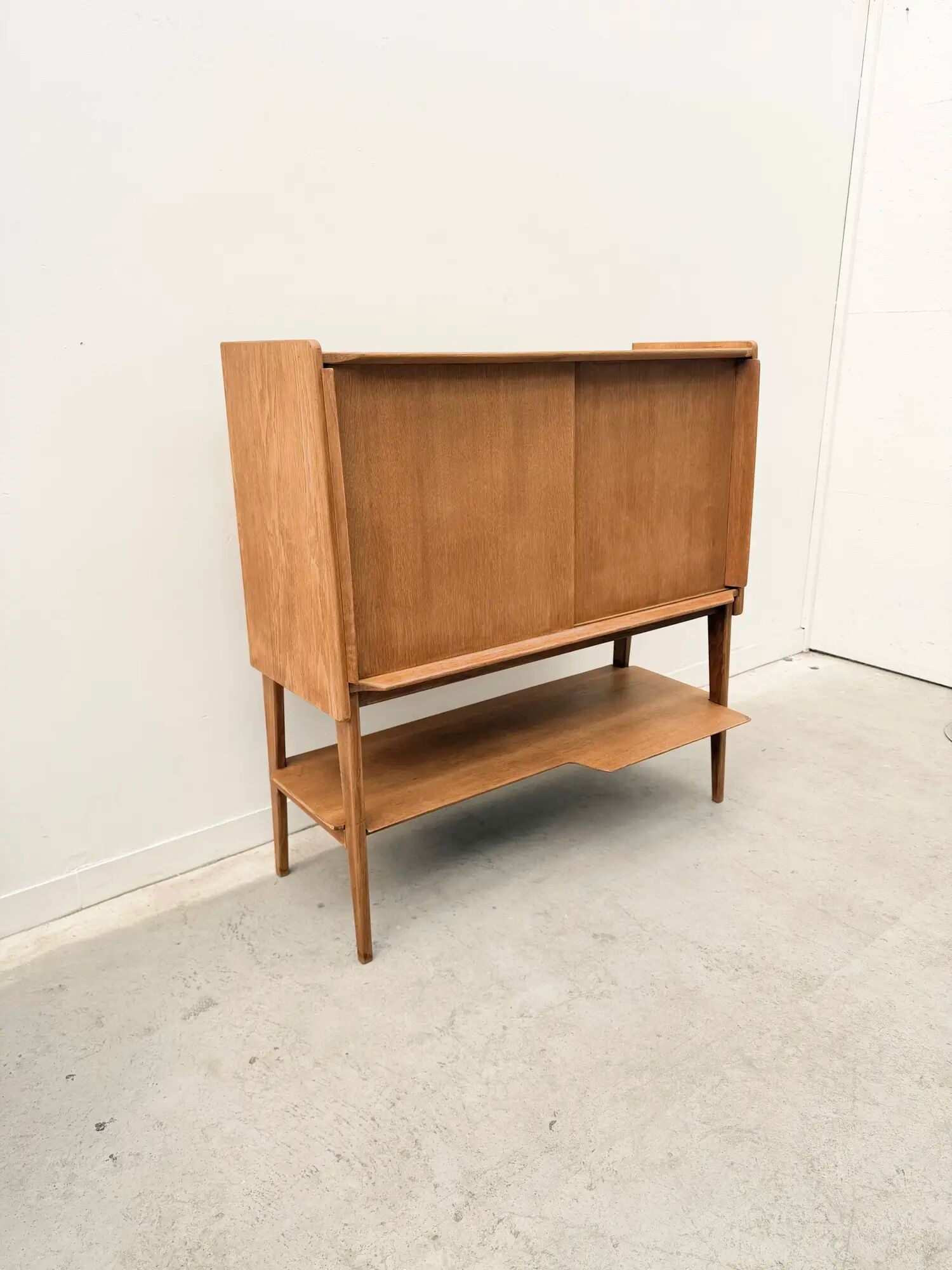 Roger Landault buffet for ABC in oak, France 1950