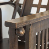 Fauteuil en bois Josef Hoffmann 'Sitzmaschine' edition inconnue