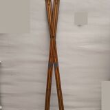 Vintage rossignol hickory olympic 41 skis pair