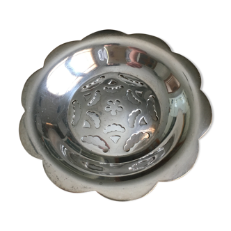 Florador silver metal butter