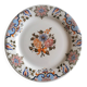 Assiette faïence Gien décor Bordeaux