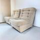 Set of 2 vintage meurop modular armchairs / single seat