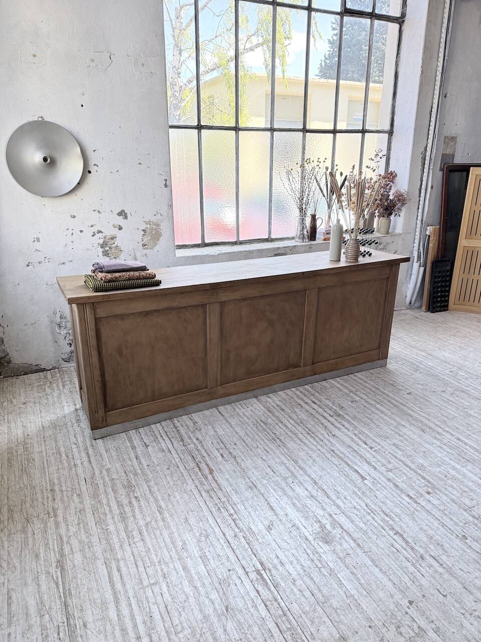 Walnut trade counter 2m5