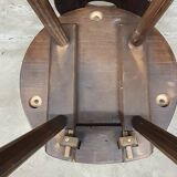 Set of 6 brutalist bistro chairs 1960
