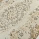 All-Over Floral Pattern Beige Brown Turkish Rug, 166x285Cm