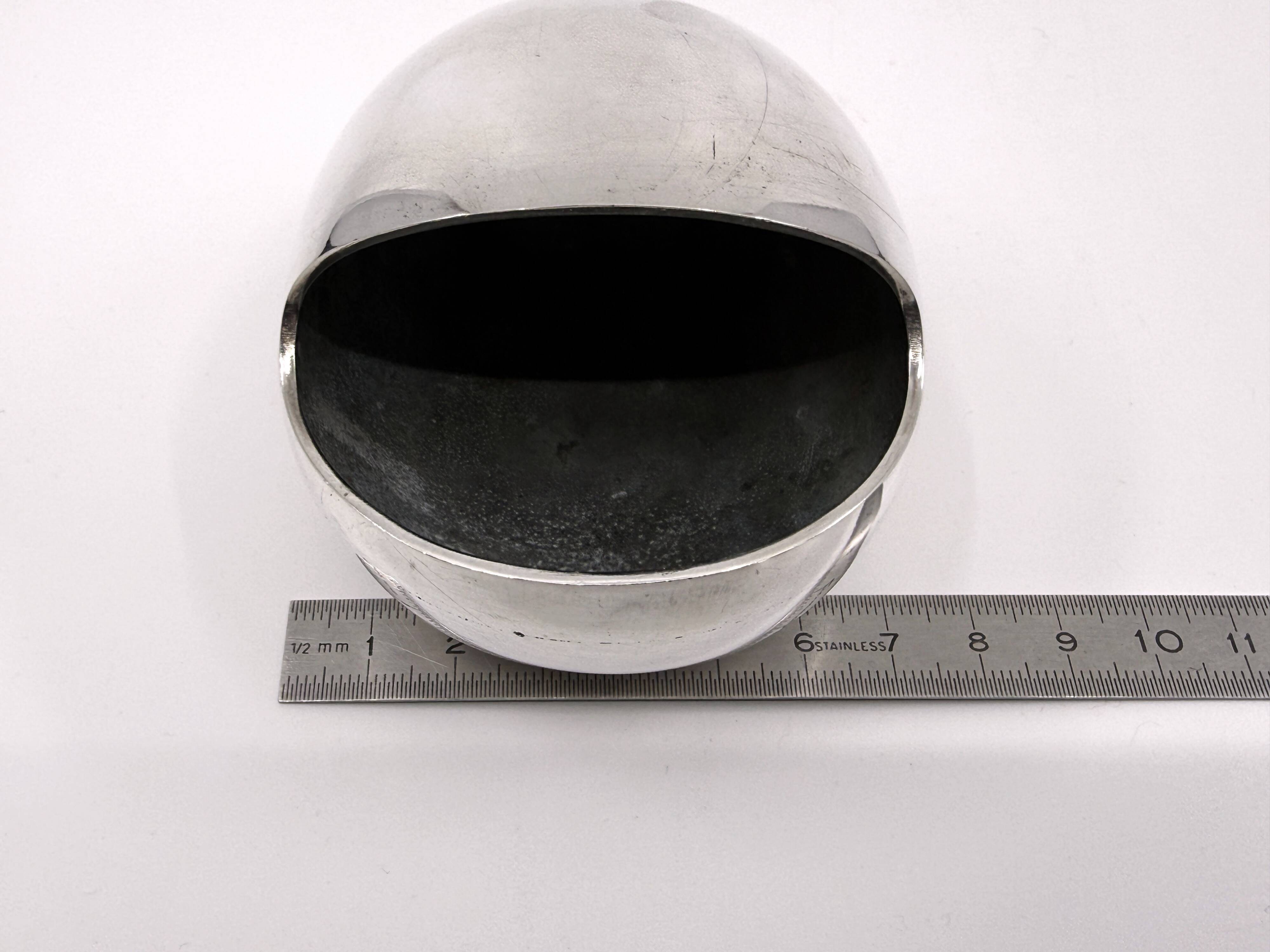Modernist ashtray "the smile" • Hans Bundle for Carl Cohr • Denmark 50s