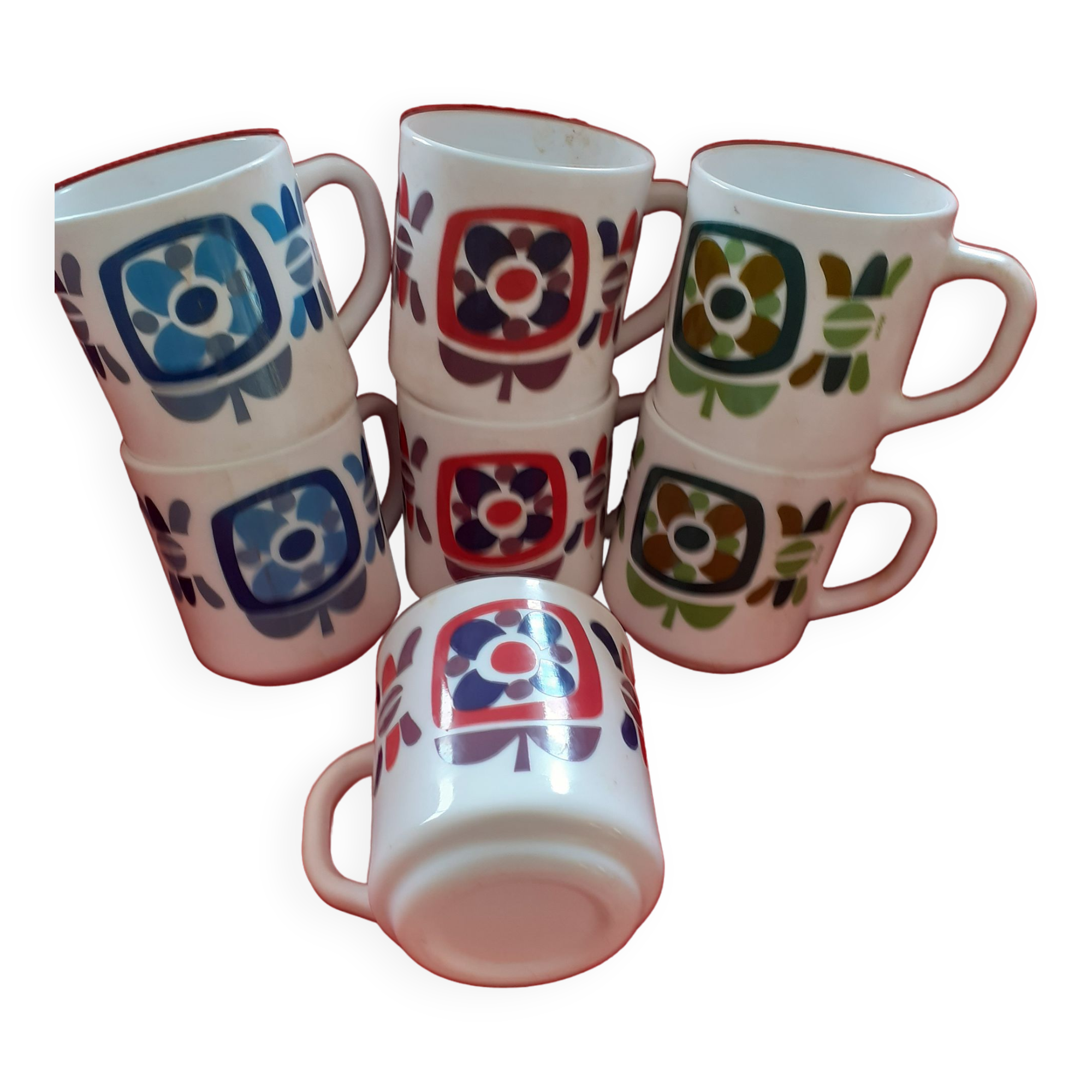 7 Mugs years 70, Mobil