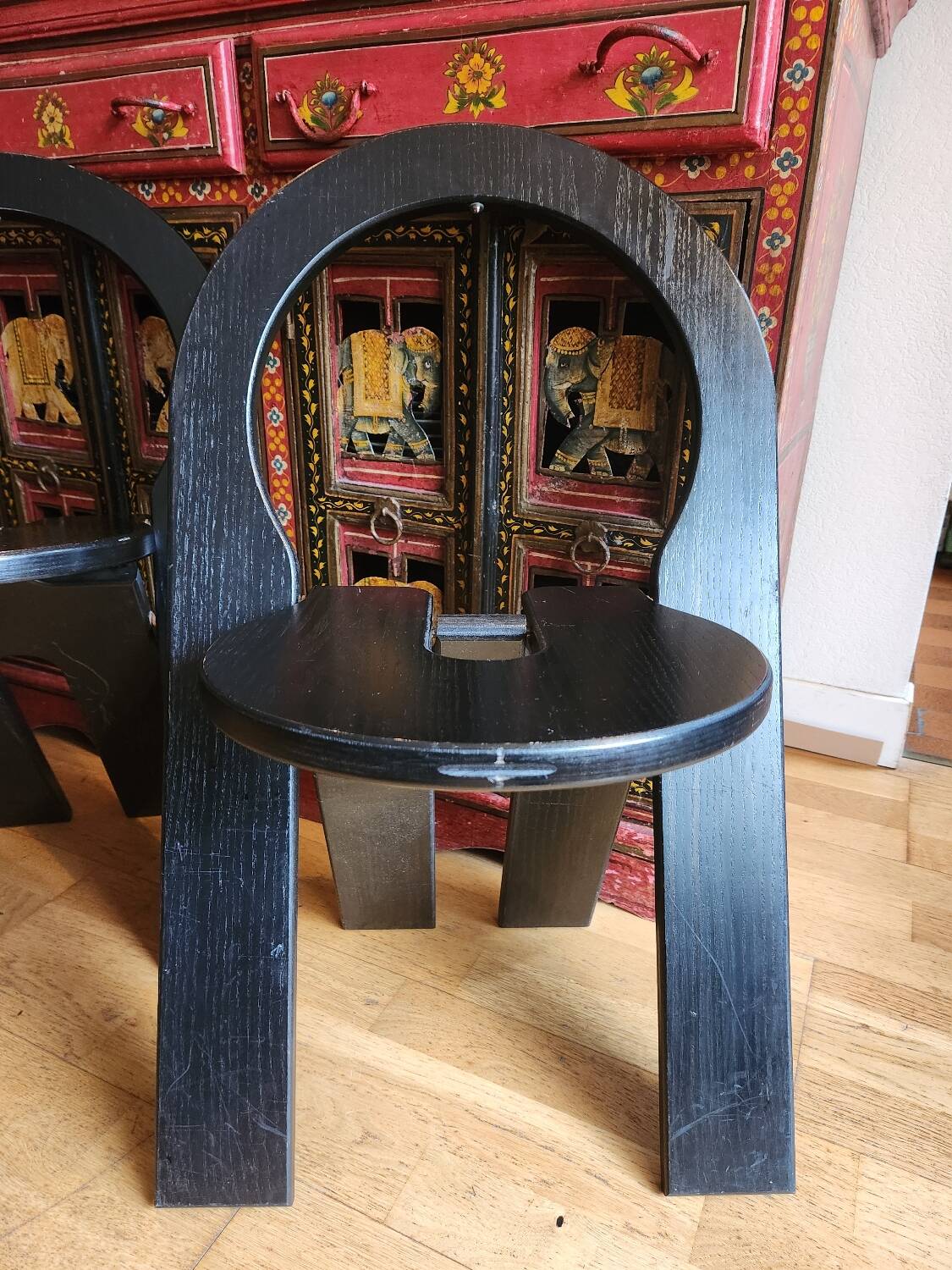Set of 4 folding chairs TS by Roger Tallon 1970