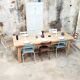 Table de ferme vintage