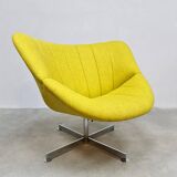Dutch vintage design swivel chair 'Lips' Rohé Noordwolde 60s