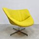 Dutch vintage design swivel chair 'Lips' Rohé Noordwolde 60s