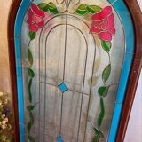 Lead stained glass window 1970-1980