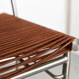 Pair of Tito Agnoli Barstools "MissB" for Pierantonio Bonacina