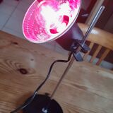 Height adjustable vintage lamp