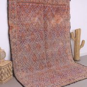 Vintage Beni Mguild Rug 201 x 301 cm - Berber Wool Rug - Handmade Boho Rug