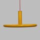 Yellow XL Fog & Morup Optima Pendant Lamp: Hans Due Design, Denmark 1970s