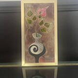 Rare Gilbert Valentin ceramic plaque