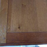 Solid oak chest of drawers