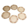 6 Villeroy & Boch art-deco soup plates