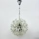 Spectacular Murano glass flower chandelier by Venini for VeArt, Italy 1970s