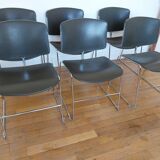 6 Max Stacker designer chairs for Steelcase