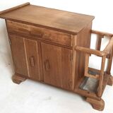 Small Art Deco entryway cabinet, 80 cm wide