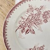 “Margot” flat plates Terre de Fer