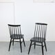 Pair of Black Fanet chair by Ilmari Tapiovaara, 1960s